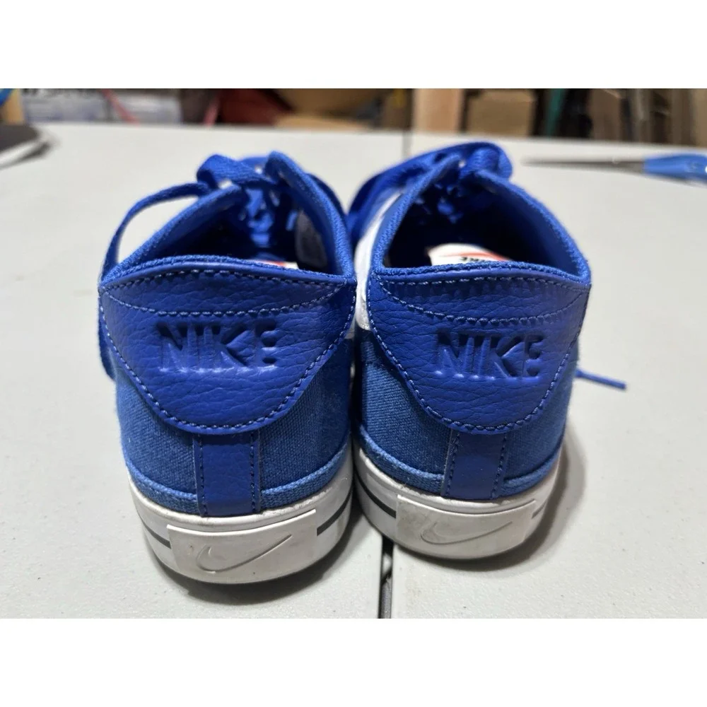 Blue Nike Court Legacy Canvas Shoes Size US Men's 10.5‎